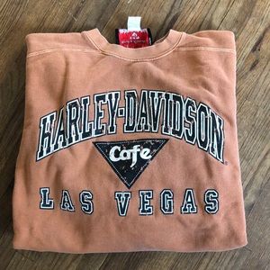 Harley Davidson Cafe Las Vegas vintage crew neck